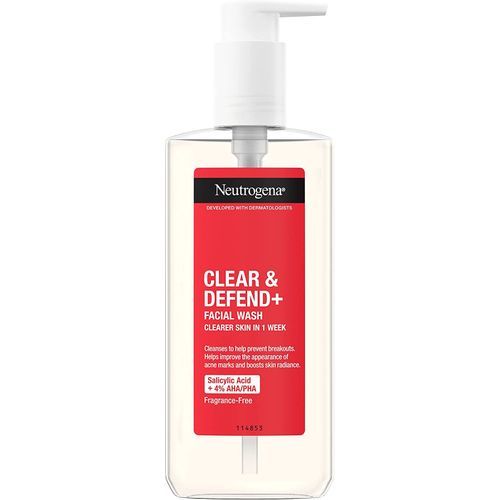 Neutrogena Clear And Defend+ Wash 200ml