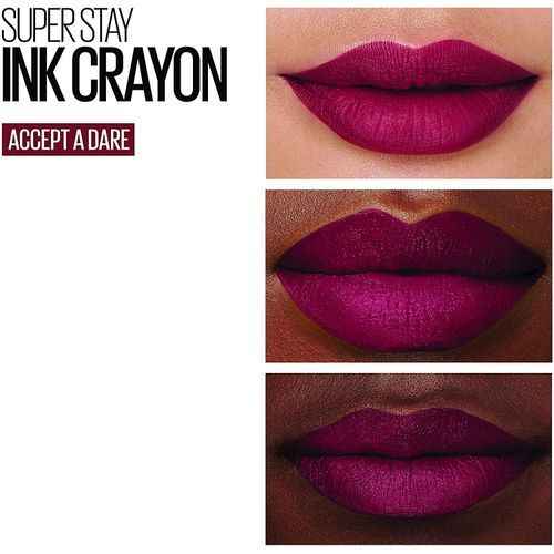Superstay Long Lasting Matte Ink Crayon With Precision Applicator, Accept A Dare, 0.02kg