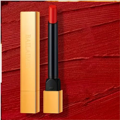 Ocean BAILAIMEI Luxury Gold Bar Matte Lipstick Set – 5 Shades