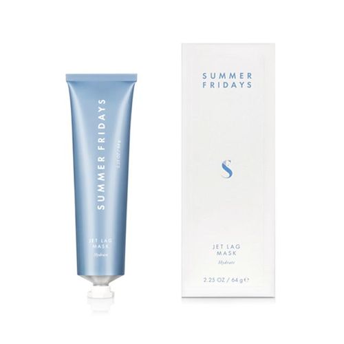 Summer fridays Jet Lag Mask - Hydrating Face Mask + Moisturizer - Enriched with Hyaluronic Acid, Niacinamide, Glycerin + Antioxidants Helps Nourish Skin for a Renewed + Radiant Complexion 46g