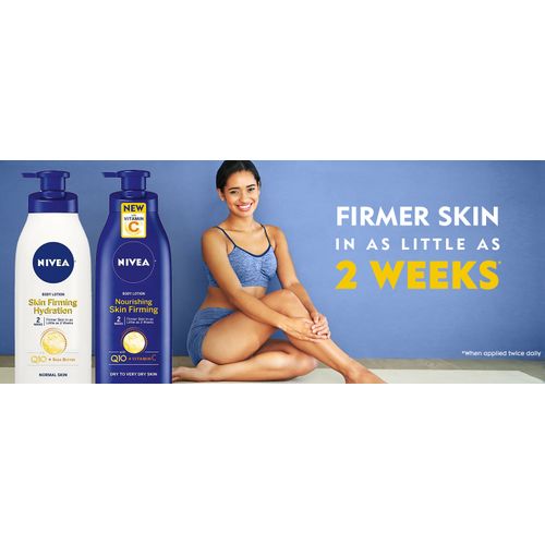 NIVEA Skin Firming Hydrating Body Lotion - With Q10 For Normal Skin - 16.9oz