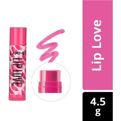Lakme Lip Love Chapstick Strawberry SPF 15, 4.5g