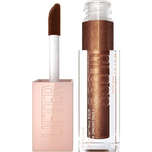 Lip Lifter Hydrating Lip Gloss With Hyaluronic Acid, Crystal, 0.18 Ounce