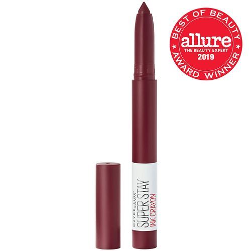 SuperStay, Matte Ink Crayon Longwear Lipstick, Settle For More, 0.48oz