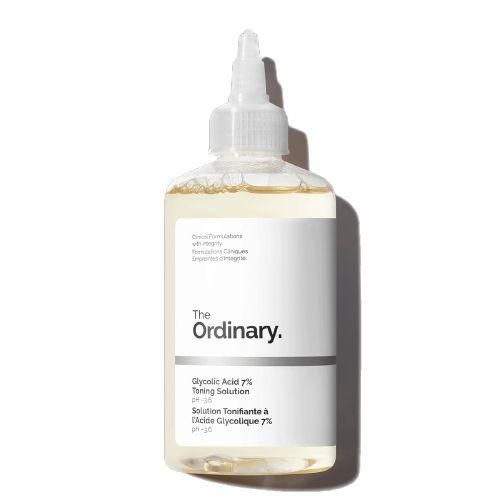 The Ordinary Glycolic Acid 7% Toning Solution &ndash; 240ml - Exfoliating Toner For Brighter Skin