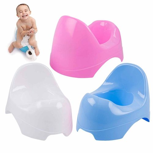 Baby Potty  Plus* FREE BABY WIPES *  Design And Colour May Vary _ Multicolour