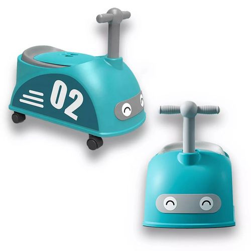 Kid's Ride On Potty-Blue