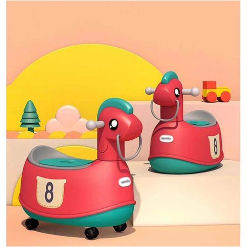 Baby Horse Potty Seat With Wheels