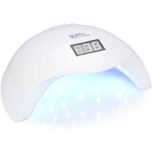 Professional LED Nail Polish Dryer Lamp Gel Machine For Manicure & Pedicure With Sensor - White