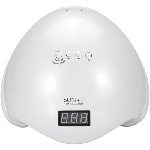 Professional LED Nail Polish Dryer Lamp Gel Machine For Manicure & Pedicure With Sensor - White