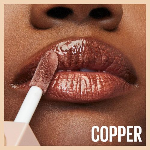 Lifter Gloss, Hydrating Lip Gloss With Hyaluronic Acid, For Plumper Looking Lips, Copper, Terracotta Neutral, 0.18oz