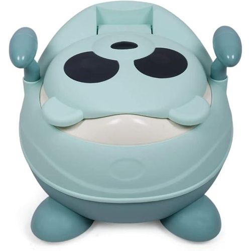 Potty Training, Soft Silicone Seat Panda Shape Imported Material Premium - multicolour