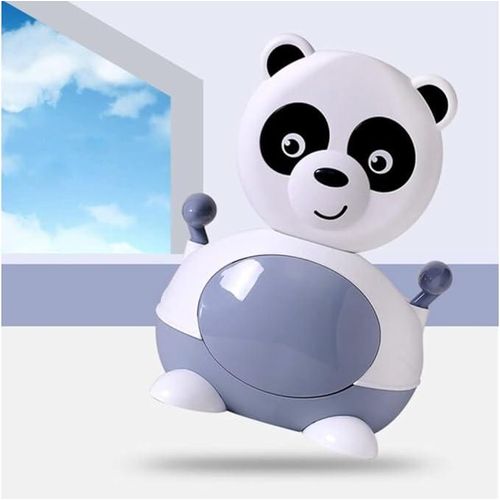 Potty Training, Soft Silicone Seat Panda Shape Imported Material Premium - multicolour