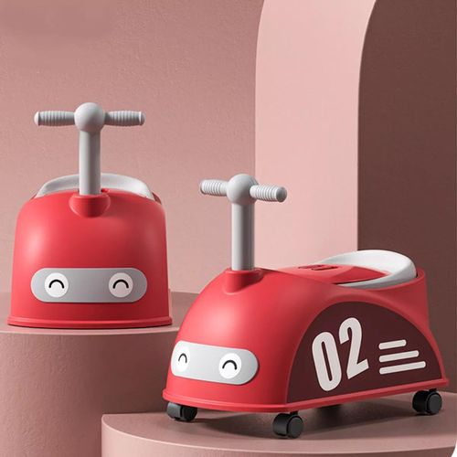 Kid's Ride On Potty-Red