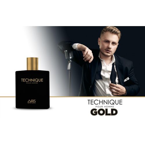 Aris Technique Gold Men's Elegant Frangrances