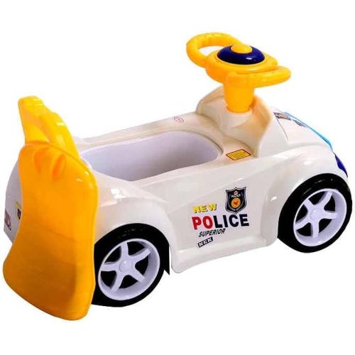 2in1 Baby Police Car Potty Seat With Removable Bowl&Ride on Toy