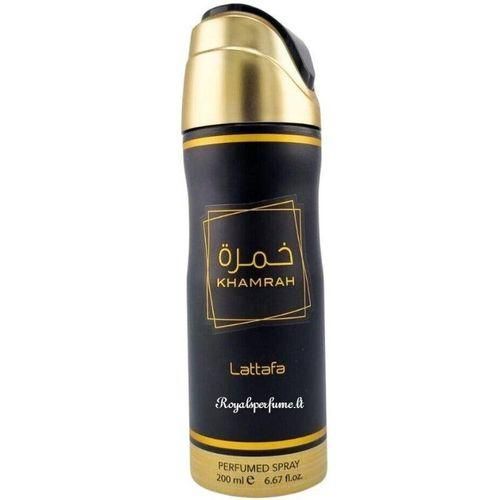 Lattafa  Khamrah Unisex Parfumed Deodorant Spray