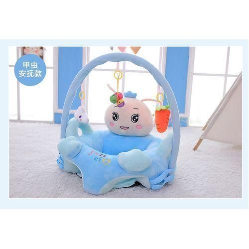 Seat Trainer with Rattles - Blue