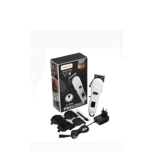 Sokany Rechargeable Cordless Shaving Machine Clipper Hair Beard Shaver - White