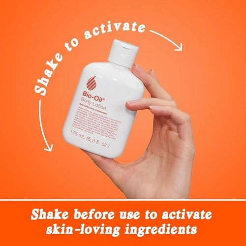 Bio Oil Moisturizing Body Lotion(250ml) For Dry Skin, Ultra-Lightweight High-Oil Hydration, With Jojoba/Rosehip/Shea Oil, And Hyaluronic Acid 250ml