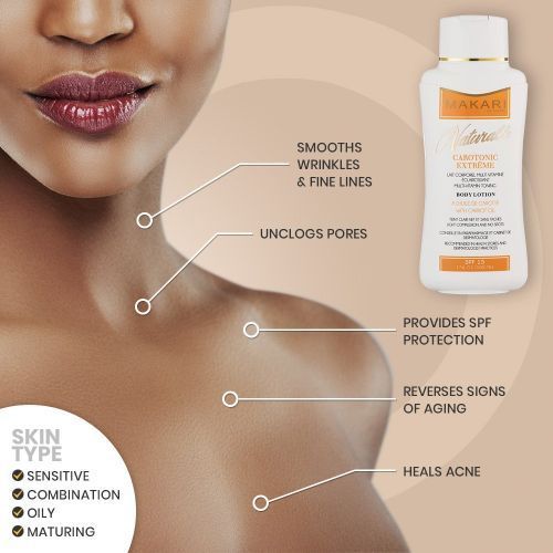 Makari Carotonic Extreme Body Lotion,Expires after 12months of opening ĺ