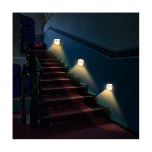 915 Generation Indoor Motion Sensor LightBattery Operated LED Night Light Automatic Stair Night Light for HallwayOrientation Light
