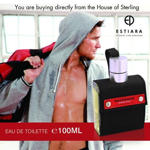 Estiara Backpack Outdoor Sport  Perfume For Men, 100ML