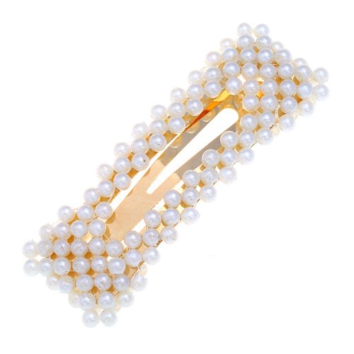 Fashion Girls Women Pearls Hair Clip Sweet Hairgri Hairpin