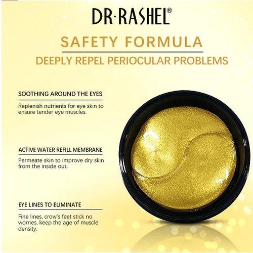 Dr Rashell 24 K Gold Collagen Hydrogel Eye - 60pcs