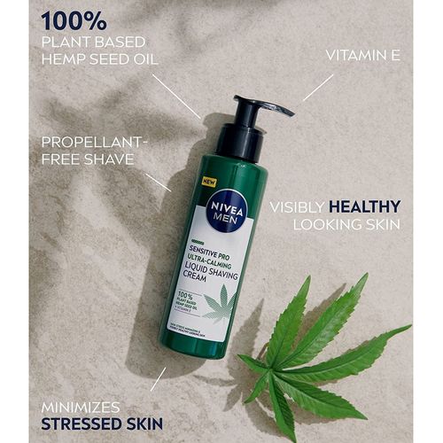 NIVEA Men Sensitive Pro Ultra Calming Liquid Shaving Cream, 200ml