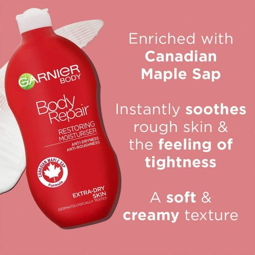 Garnier Body Repair Body Lotion For Extra Dry Skin, 400ml