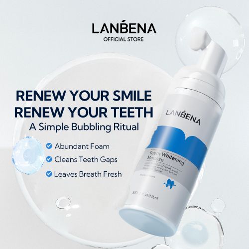 Lanbena Teeth Whitening  Mousse  - 60mls