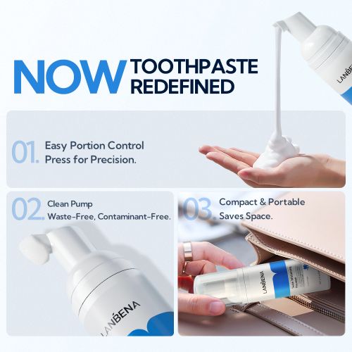 Lanbena Teeth Whitening  Mousse  - 60mls