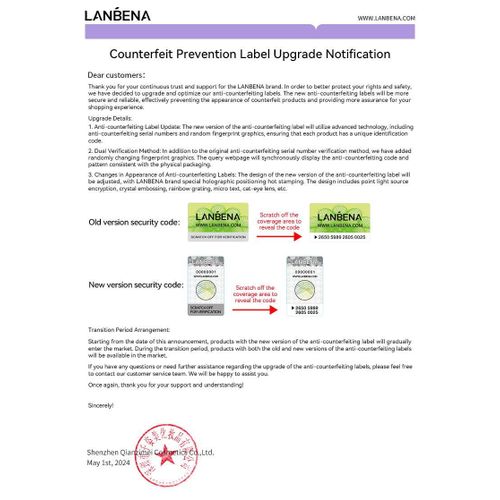 Lanbena Teeth Whitening  Mousse  - 60mls
