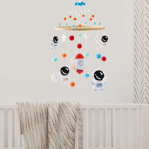 Spaceman Unique Ceiling Decoration Colorful Bed Hanging
