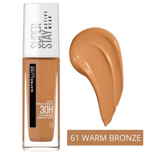 Maybelline New York Super Stay Full Coverage Foundation No.61 Warm Bronze