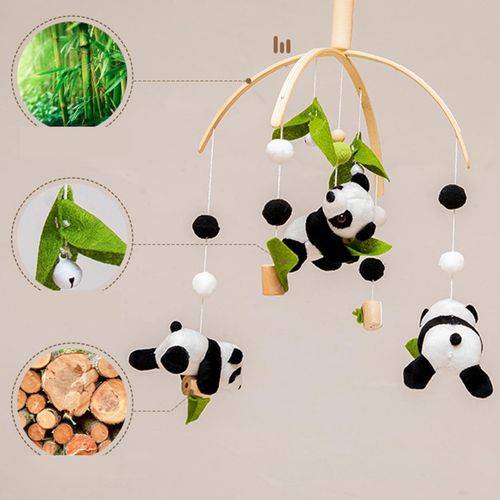 Baby Crib Mobile Activity Toy Nursery Decor Cute Sensory
