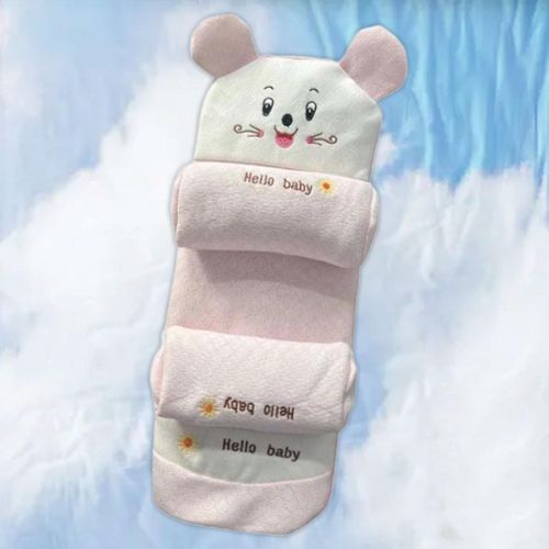 Baby Head Pillow Ergonomic Cartoon Portable