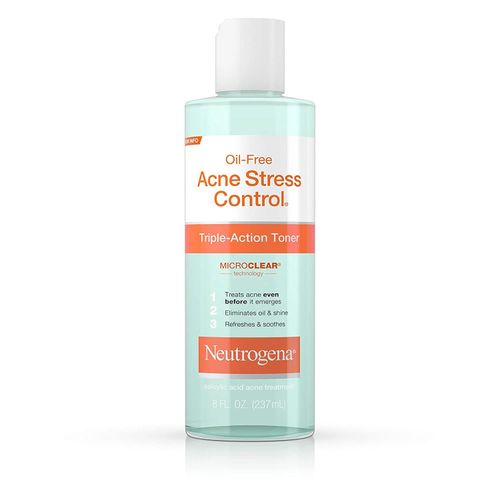 Neutrogena Oil-Free Acne Stress Control Triple-Action Toner, 8oz