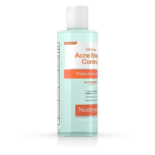 Neutrogena Oil-Free Acne Stress Control Triple-Action Toner, 8oz