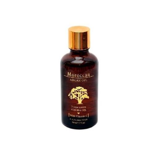 Moroccan Argan Oil 3 Tripe Serum With Jojoba Oil And Vitamin C. 50ml