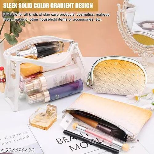 Makeup Bag Cosmetic Storage Toilet Pouch Ladies Brush Lipstick Holder Travel Organizer
