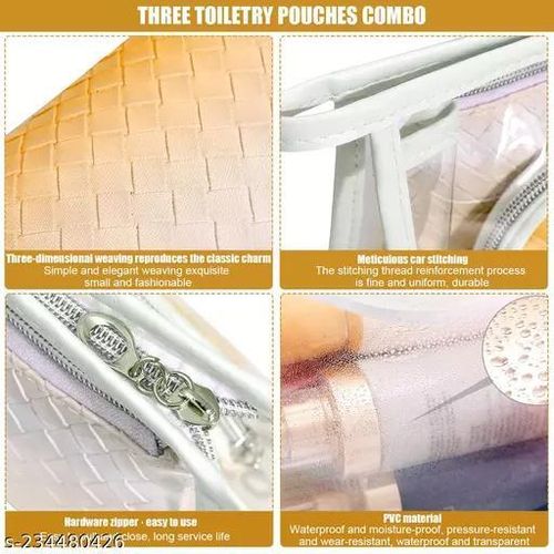 Makeup Bag Cosmetic Storage Toilet Pouch Ladies Brush Lipstick Holder Travel Organizer
