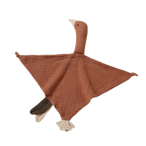 Baby Security Blanket Comforting Towel  Little Brown