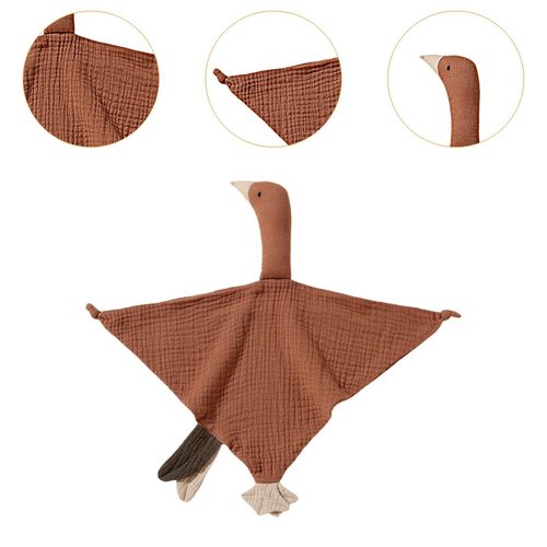 Baby Security Blanket Comforting Towel  Little Brown