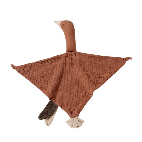 Baby Security Blanket Comforting Towel  Little Brown
