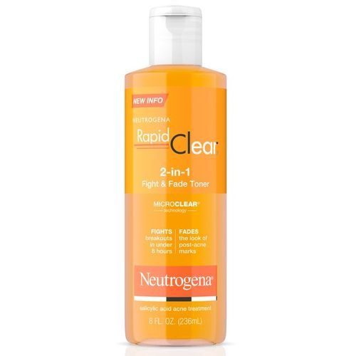 Neutrogena Rapid Clear 2-in-1 Fight & Fade Salicylic & Glycolic Acid Toner 236ml