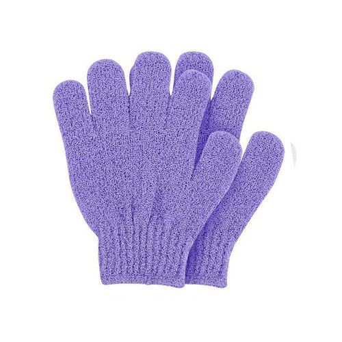 Exfoliating Shower Gloves- Purple