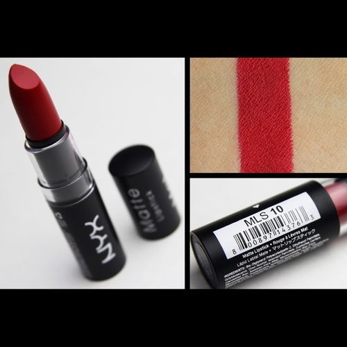 N Y X NYX Matte Lipstick - Red