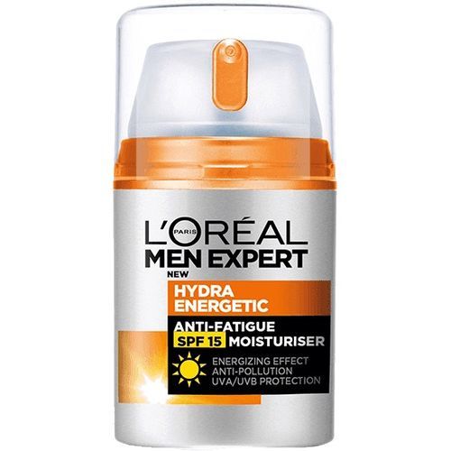 L'Oreal Men Expert Anti-Fatigue Hydra Energetic Daily Moisturizer With SPF 15 & Vitamin C, 50ml